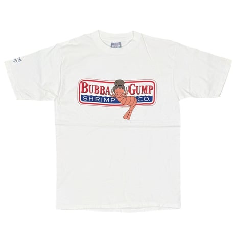 FORREST GUMP 1994 BUBBA GUMP SHRIMP CO. WHITE ALL SPORT LARGE 1113