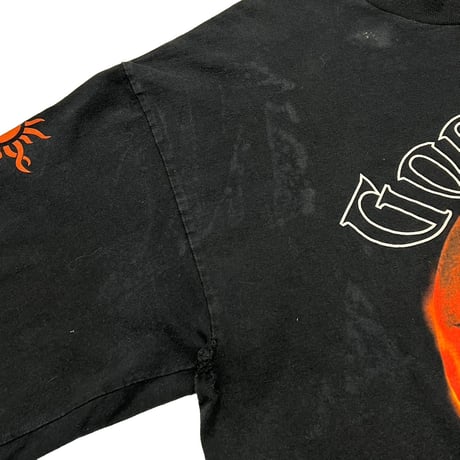 GOD SMACK PENTAGRAM FLAME LS GIANT FITS XL 6691