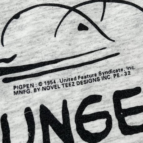 PEANUTS ORIGINAL GRUNGE ASH GREY XL 6887
