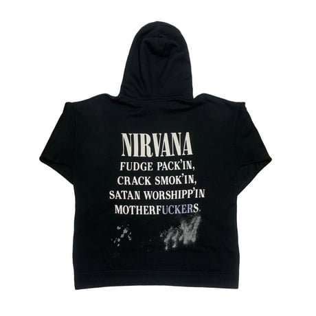 NIRVANA BLEACH HOODIE FITS XL 3656
