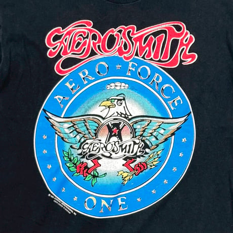 AEROSMITH 1989 AERO FORCE ONE SUN SPORTSWEAR LARGE 0594