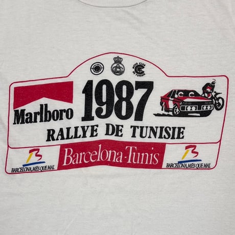 Marlboro 1987 RALLYE DE TUNISIE WHITE FITS MEDIUM 6637