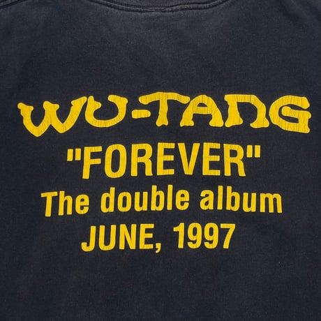 WU-TANG CLAN 1997 FOREVER LOUD RECORDS LOGO TOUCH OF GOLD XL 9590