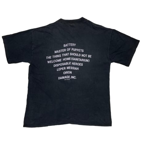 METALLICA MASTER OF PUPPETS 1987 XL 2327