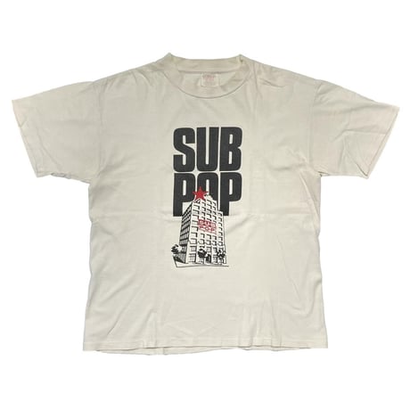 SUB POP STILL THE MOST INDIE TEE WHITE ONEITA LARGE 2735