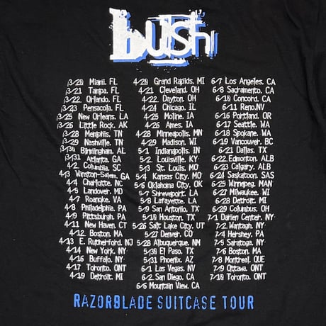 bush RAZORBLADE SUITCASE LS GIANT LARGE 2695