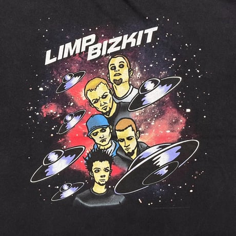 LIMP BIZKIT 1998 UFO TEE BLACK GIANT XL