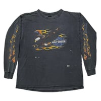 HARLEY DAVIDSON	EAGLE FLAMING CYCLECITY LTD HONOLULU HAWAII LS XL 8732