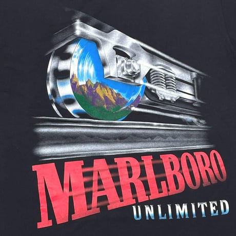 MARLBORO UNLIMITED RAILROAD POCKET TEE FITS XL 6431