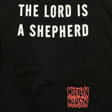 MARILYN MANSON 1994 BEWARE OF GOD THE LORD IS A SHEPHERD HANES XL 8284