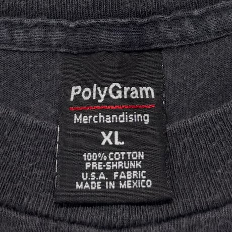 WU-TANG CLAN SQUARE MEMBER BACK LOGO POLYGRAM XL 4193