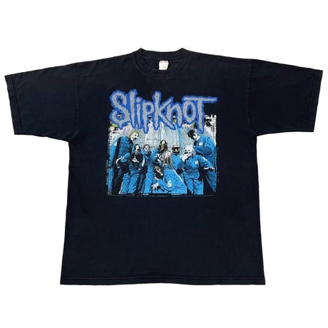 SLIPKNOT 2001 MEMBER PHOTO DOUBLE SIDE BLUE GRAPE XXL 0135