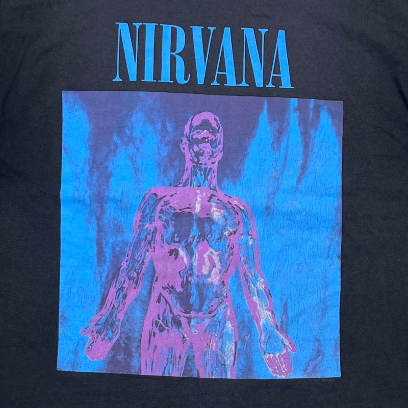 NIRVANA Vestibule Y2K Anvil Blue Tシャツ Anvil Nirvana Vestibule vintage t-shirt | Grailed