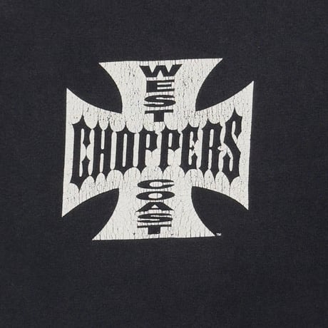 WEST COAST CHOPPERS IRON CROSS LONG BEACH LA LS LARGE 5909