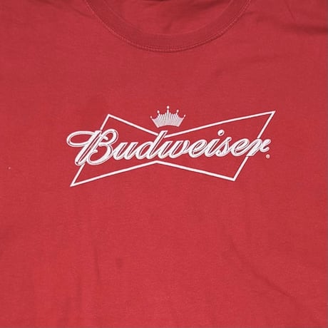 Budweiser LABEL LOGO RED FITS XL 1319