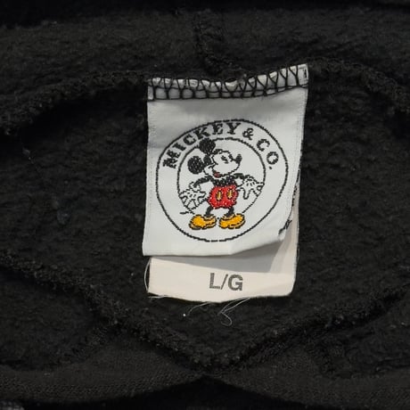 DISNEY VINTAGE CLASSIC MICKEY HOODIE LARGE 2595