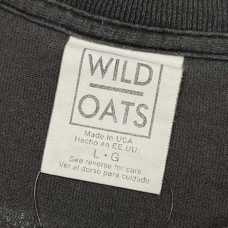 NIRVANA MUDDY BANKS OF WISHKAH TEE  WILD OATS LARGE 9230