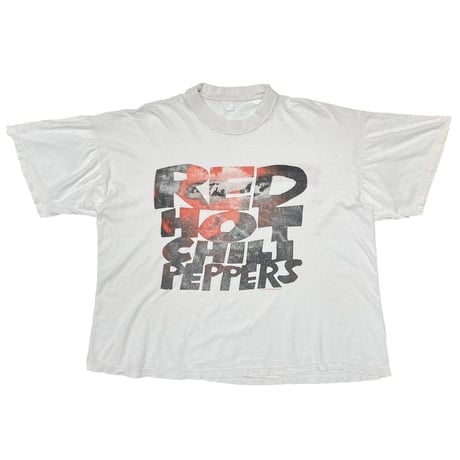 RED HOT CHILI PEPPERS 1995 HAMBURG WHITE FITS XL 5926