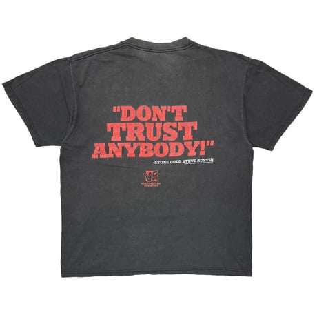 STONE COLD AUSTIN 3:16 DON'T TRUST ANYBODY! WWF TULTEX XL 5788