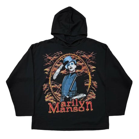 MARILYN MANSON BOOTLEG SWEAT HOODIE FITS LARGE 6570
