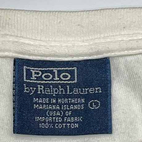 Polo by Ralph Lauren POLO RL LOGO TEE WHITE LARGE 1723