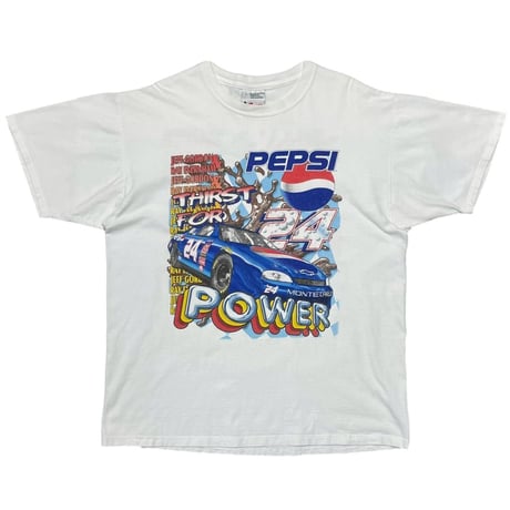 NASCAR 1999 PEPSI RACING THIRST FOR POWER WHITE CHASE LARGE 9096