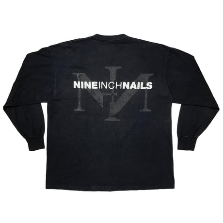 NINE INCH NAILS NIN LOGO LS TEE ONEITA XL 9937