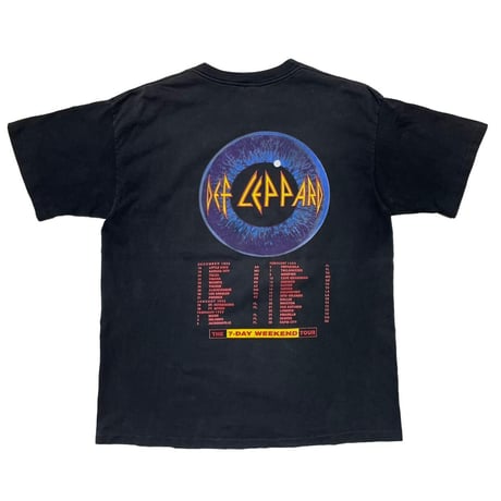 DEF LEPPARD ADRENALIZE THE 7-DAYS WEEKEND TOUR GIANT BY TEE JAYS XL 4057