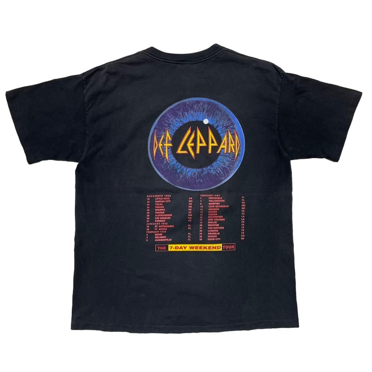 デフ・レパードの「The 7-Day Weekend Tour」 DEF LEPPARD ADRENALIZE THE 7-DAYS WEEKEND TOUR