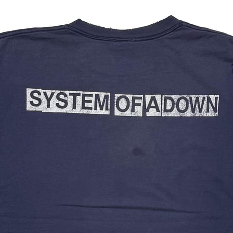 SYSTEM OF A DOWN CARTOON POSTER DESIGN NAVY DELTA XL 4481