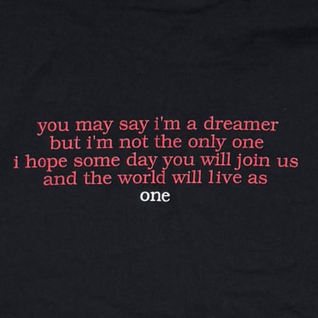 JOHN LENNON IMAGINE you may say i'm a dreamer... one M&O XL 1475
