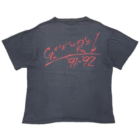 GUNS N' ROSES 1991 SKULL GUN AMERICAN FLAG BROCKUM LARGE 0776