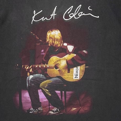 NIRVANA KURT COBAIN NIXON GUITAR ALL SPORT LARGE 8695