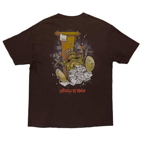 METALLICA PUSHEAD 2004 DEATH IS PAIN BROWN ALSTYLE XL 0822