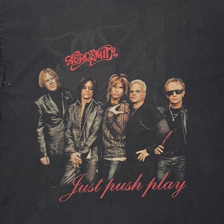 AEROSMITH JUST PUSH PLAY 2001 DARK SORAYAMA FITS XL 0367