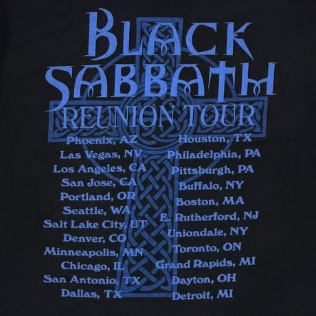BLACK SABBATH REUNION TOUR ROYAL AVALON XL 6974