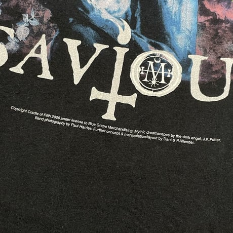 CRADLE OF FILTH PAGAN SAVIOUR 2000 FITS XL 1289