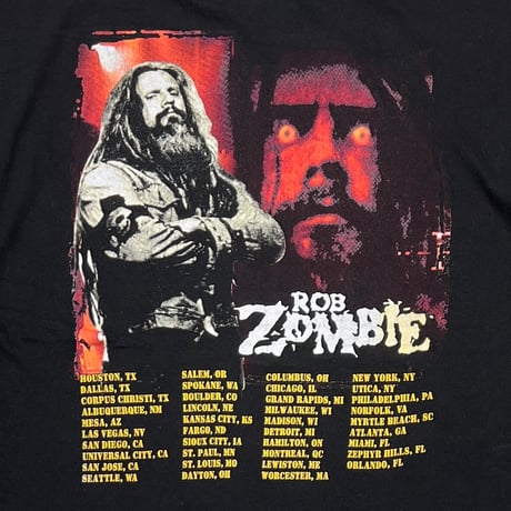 ROB ZOMBIE DEMON SPEEDING TOUR 2002 CHAMP LARGE 5071