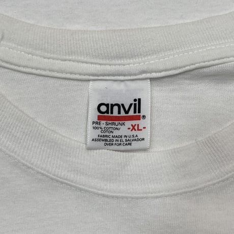 SYSTEM OF A DOWN HAND DESIGN LS TEE WHITE ANVIL XL 5093