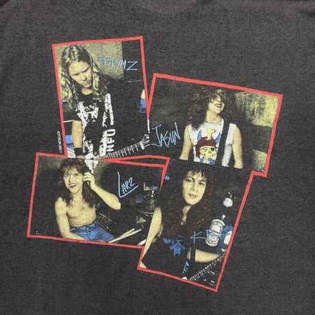 METALLICA 1987 MEMBER PORTRAIT FITS MEDIUM 3983