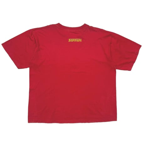 FERRARI EMBLEM DOUBLE SIDE RED XL 0433