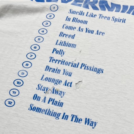 NIRVANA NEVERMIND SCREEN STARS XL 5624