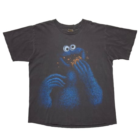 SESAME STREET COOKIE MONSTER BLACK OUT CHANGES XL 9059