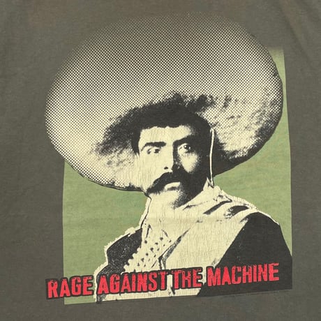 RAGE AGAINST THE MACHINE Emiliano Zapata KHAKI FITS XL 8392
