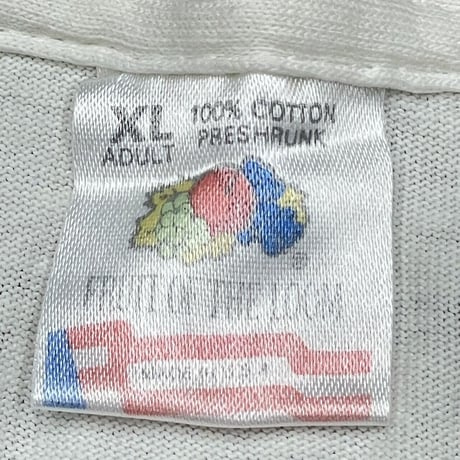 Budweiser 1995 SCHRADER K POCKET WHITE FRUIT OF THE LOOM XL 2702