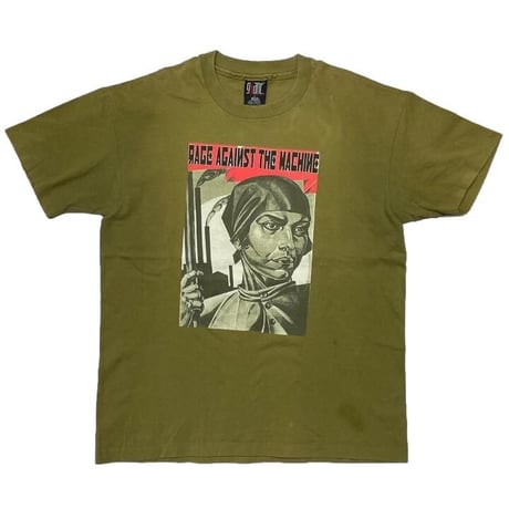 RAGE AGAINST THE MACHINE UNITED NATIONS REPORT 1980 SAGE GREEN GIANT BY ANVIL XL