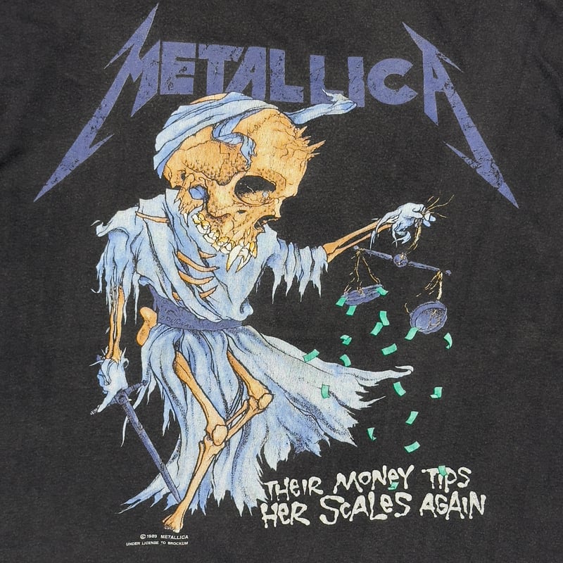 ヴィンテージ80s90sLLICAメタリカDORISドリスPUSHEAD Early 00s METALLICA DORIS PUSHEAD | 古着himekichi