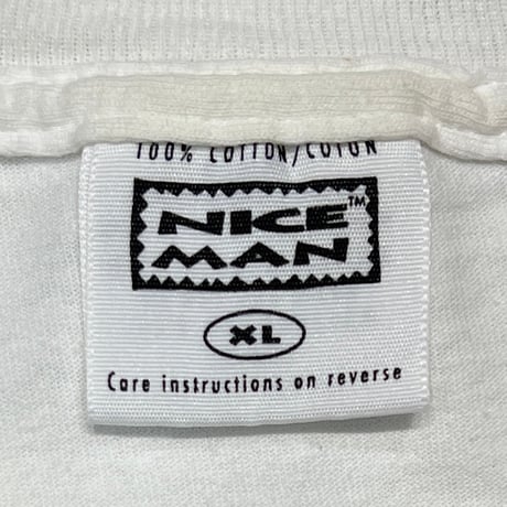 R.E.M. MONSTER 1995 TOUR WHITE NICE MAN XL 8499