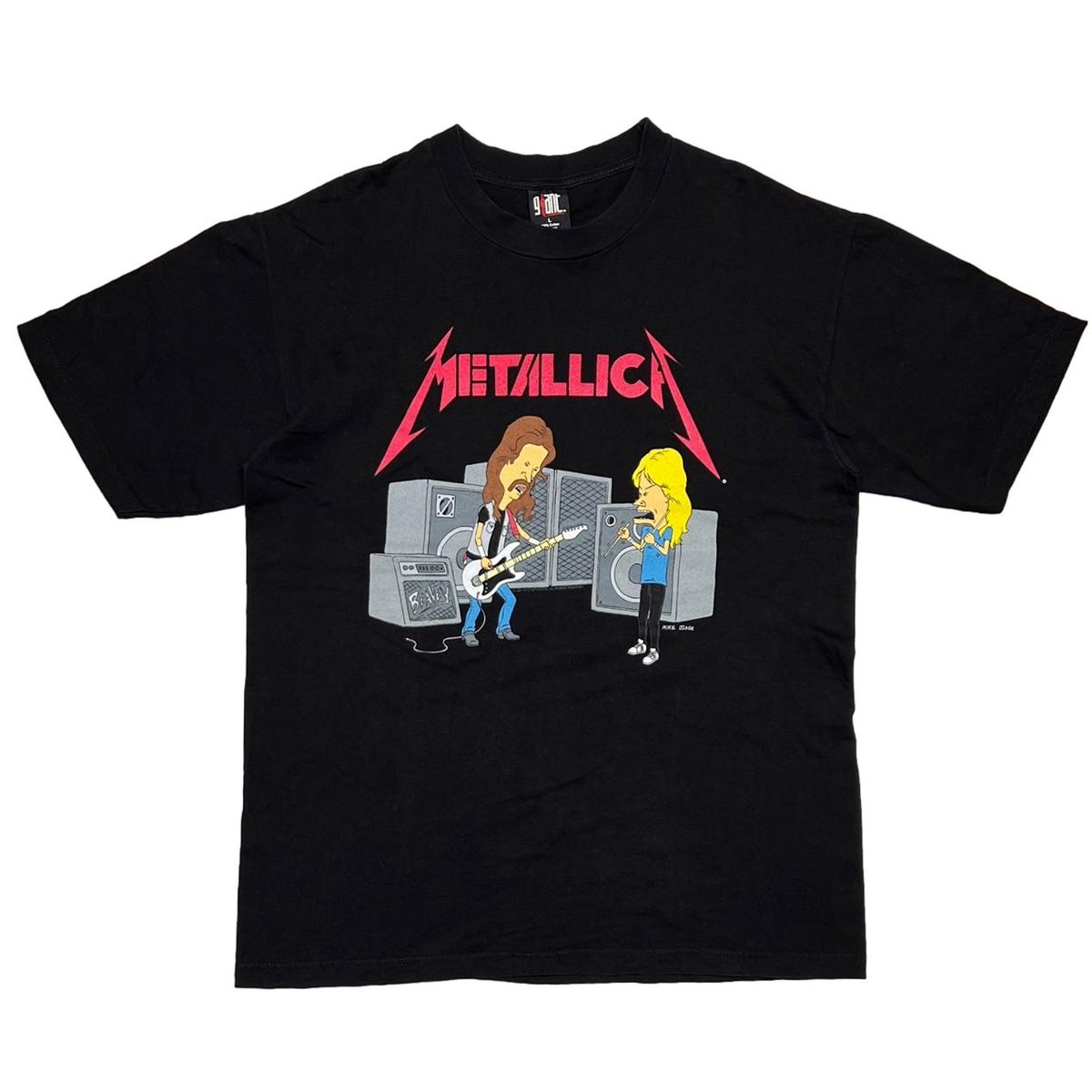 ビンテージ LLICA × ビーバス＆バットヘッド Tシャツ giant ビンテージ