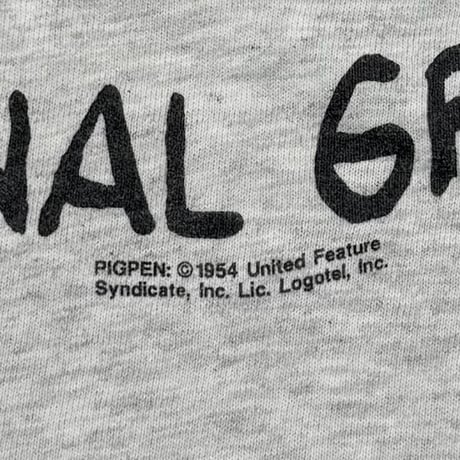 PEANUTS ORIGINAL GRUNGE ASH GREY ANVIL XL 3189